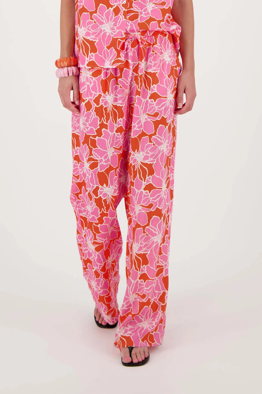 Broek Zusss met bloemen print
