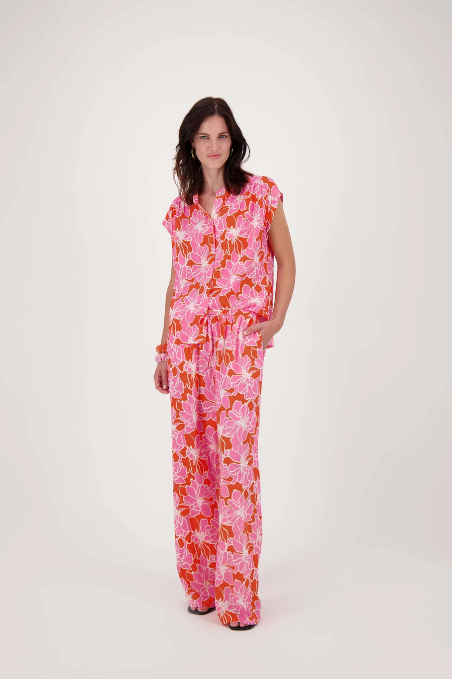 Broek Zusss met bloemen print