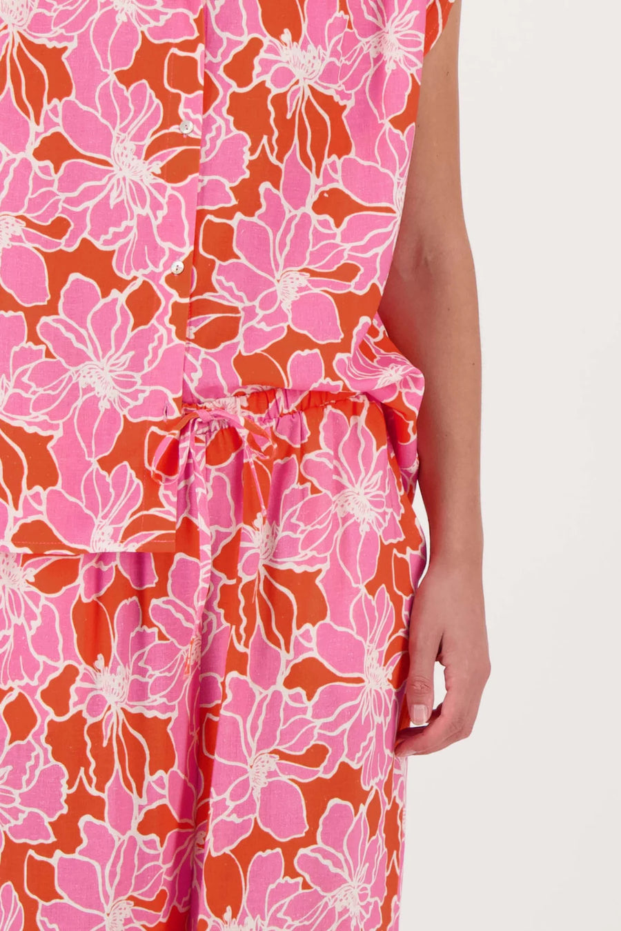 Broek Zusss met bloemen print