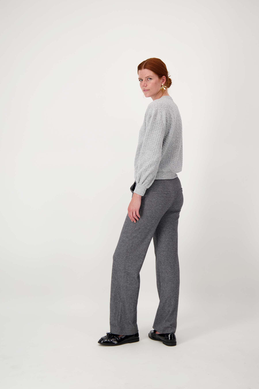 Zusss - visgraat broek