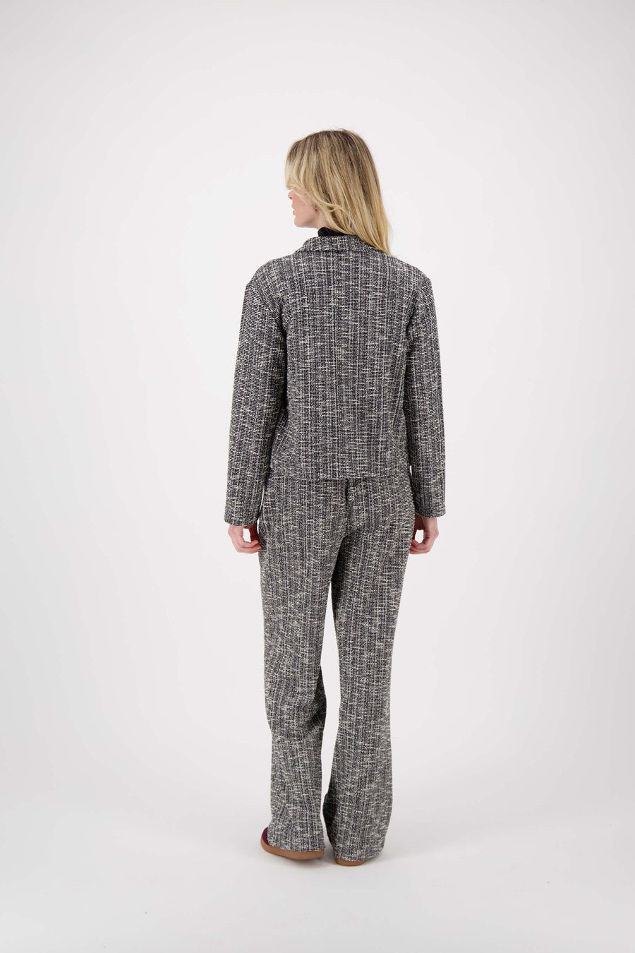 broek van tweed stof