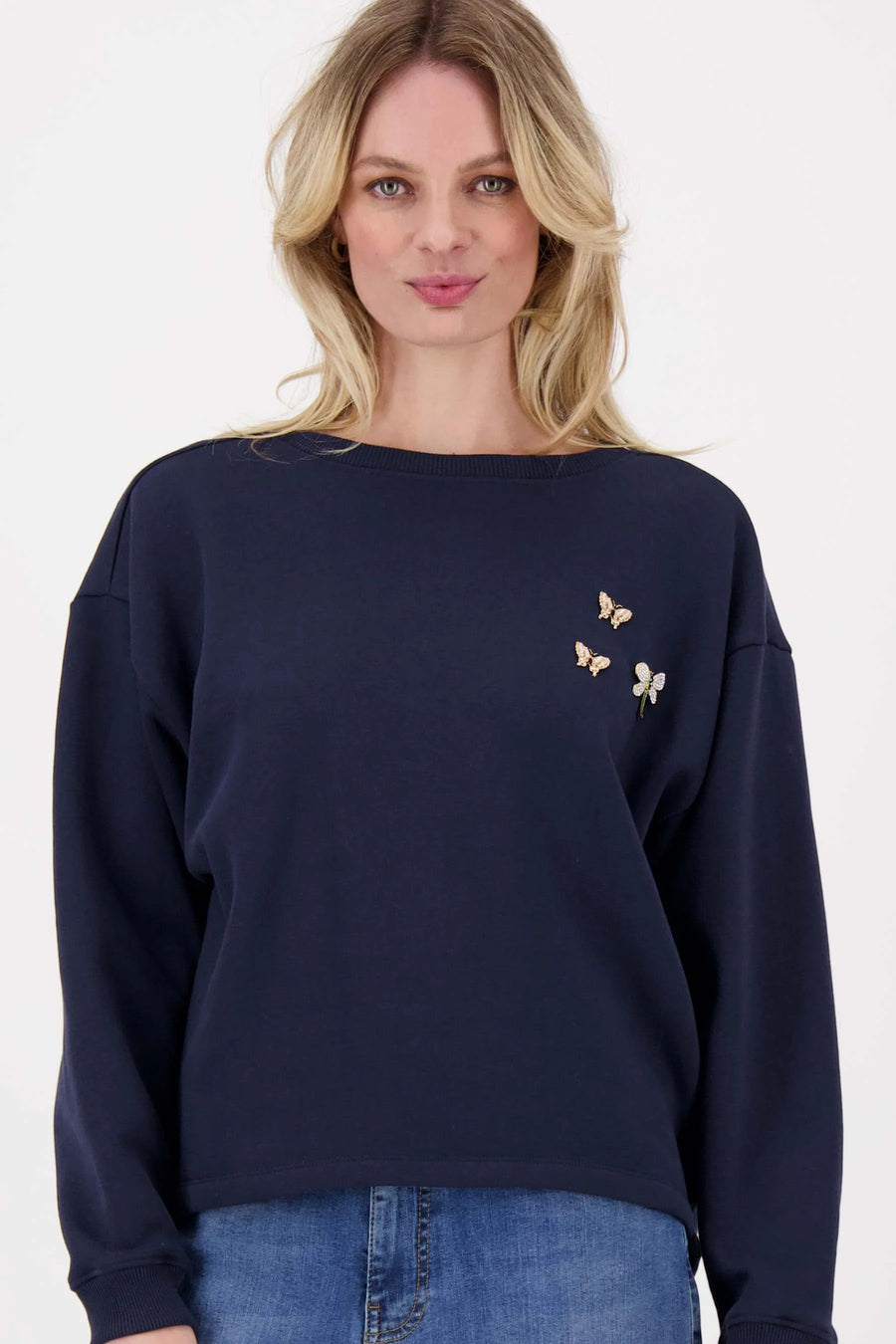Zusss - Sweater met broche