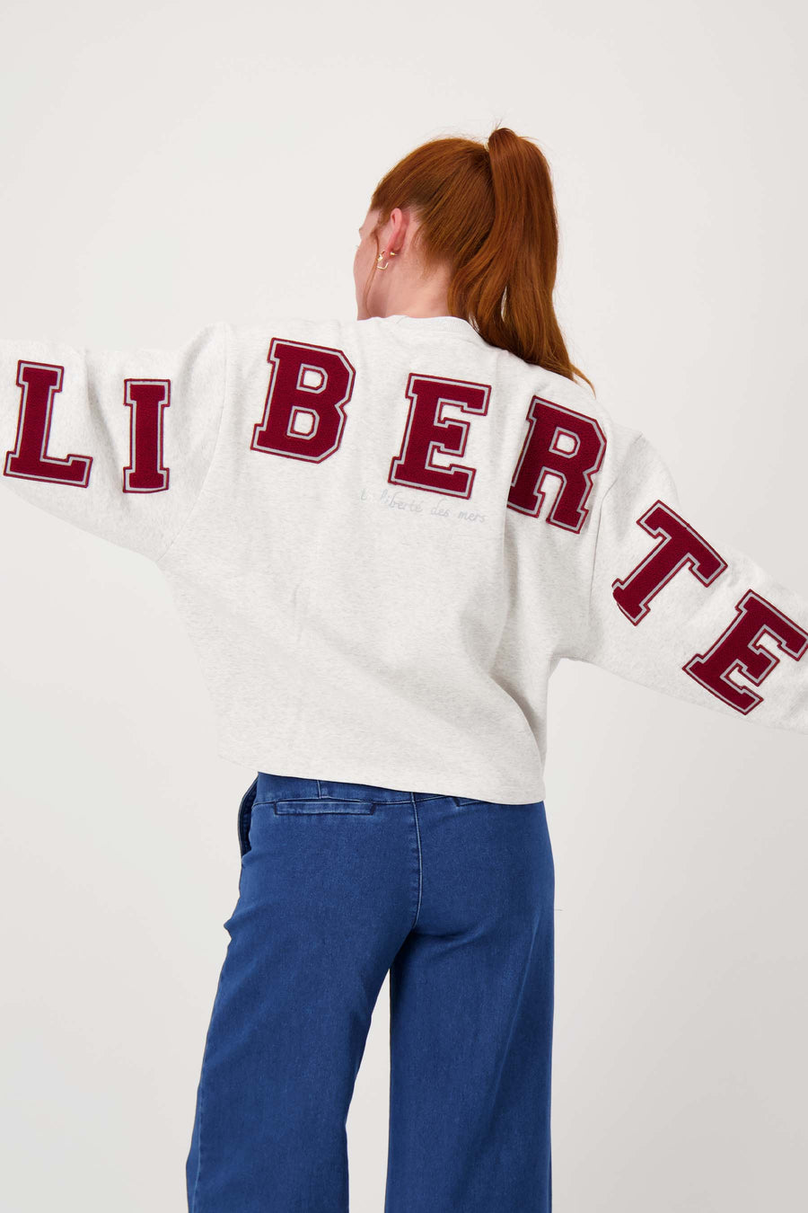 Sweater Zusss - sweater met tekst 0304-205