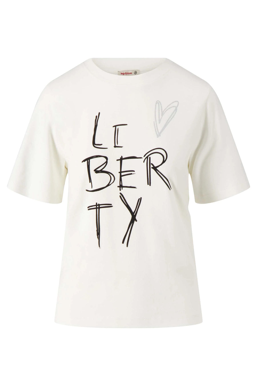 Zusss - t-shirt met liberty print