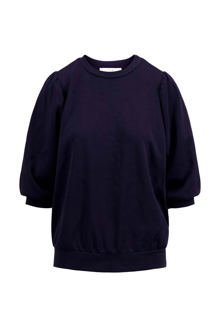 Zusss Top van jogstof met pofmouw - 0304-224