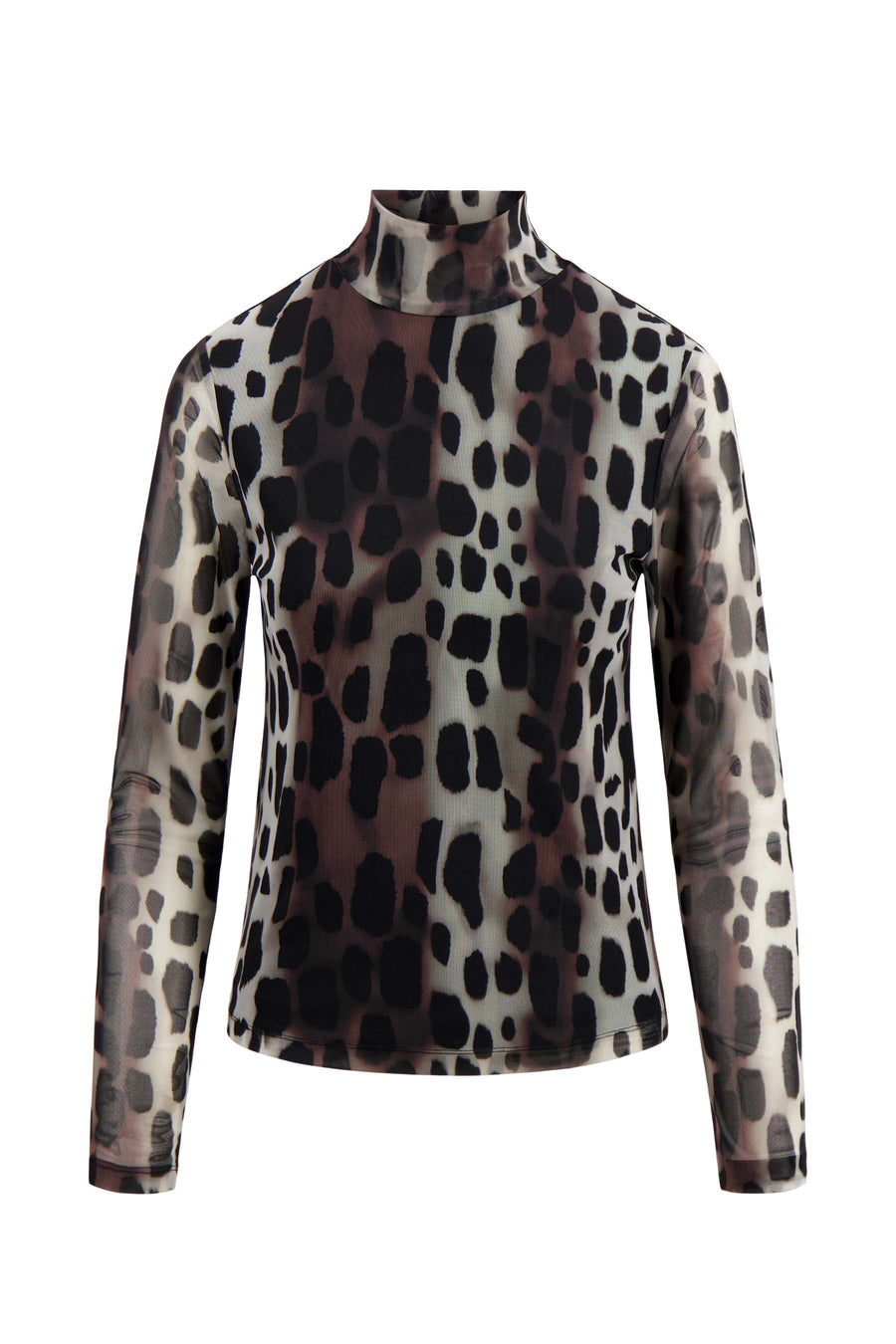 Top Zusss - mesh top met giraf print 0304-231