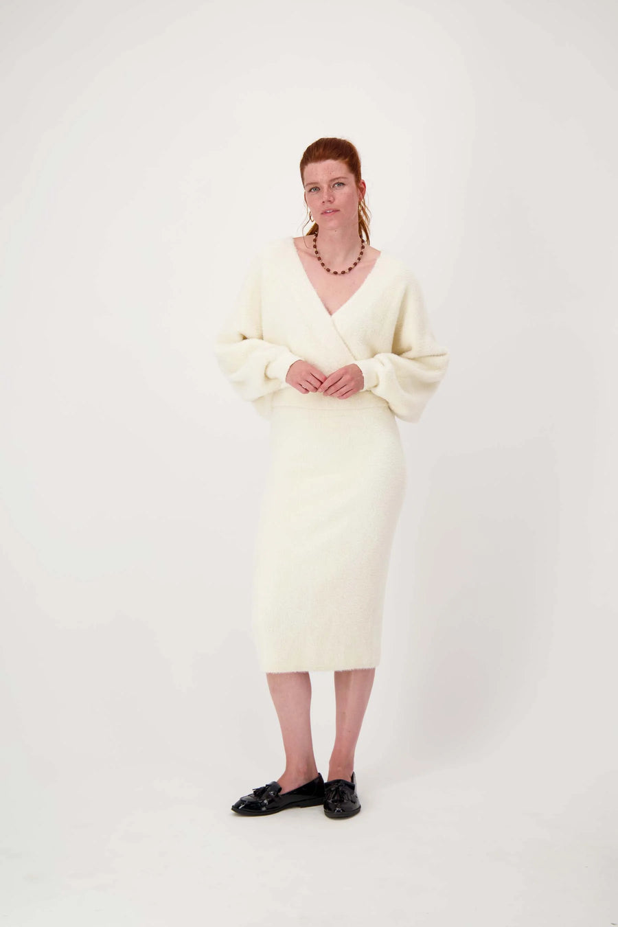 Trui Zusss - Wikkeltrui in fluffy garen 0305-078