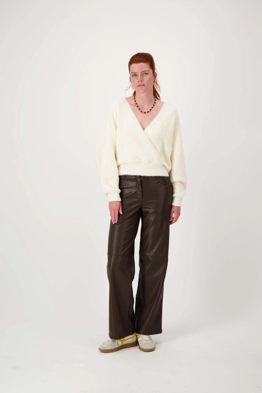 Trui Zusss - Wikkeltrui in fluffy garen 0305-078