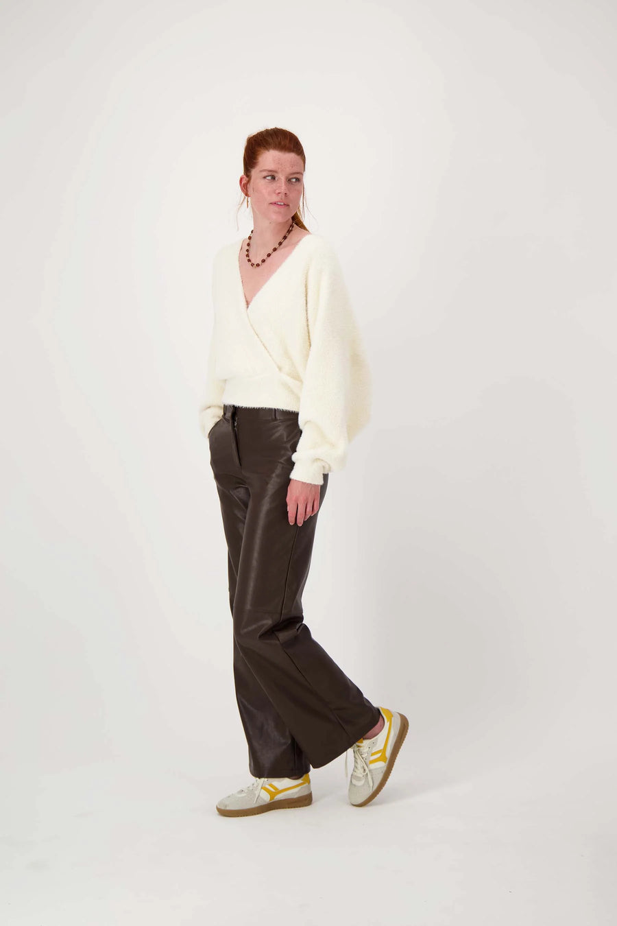 Trui Zusss - Wikkeltrui in fluffy garen 0305-078