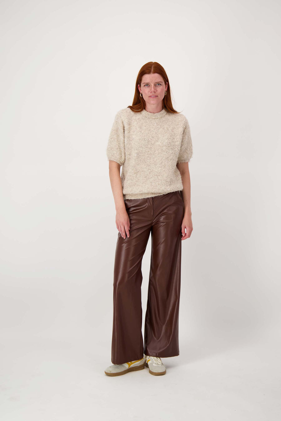 Trui Zusss - Boucle trui met ronde hals 0305-081