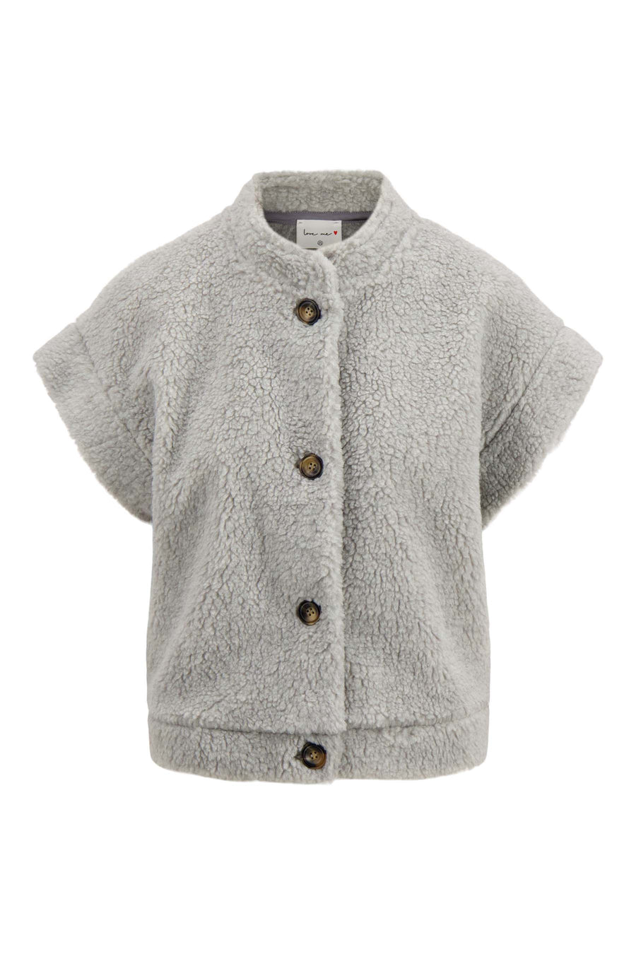 Zusss -Teddy gilet kort