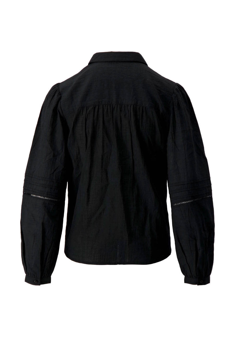 Zusss - Plooi blouse zwart