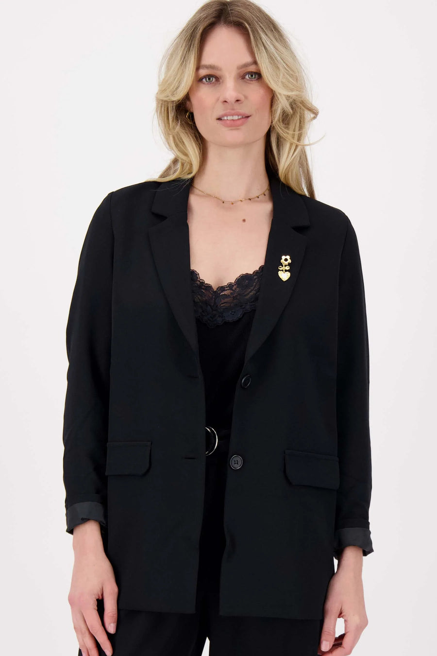 Blazer Zusss - met broche