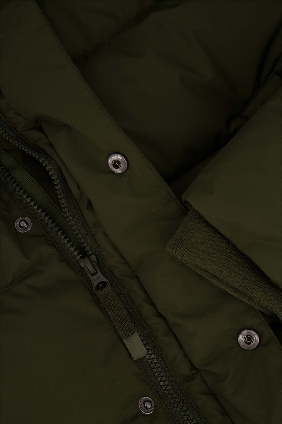 Jas Zusss - lange bubblecoat met teddy details