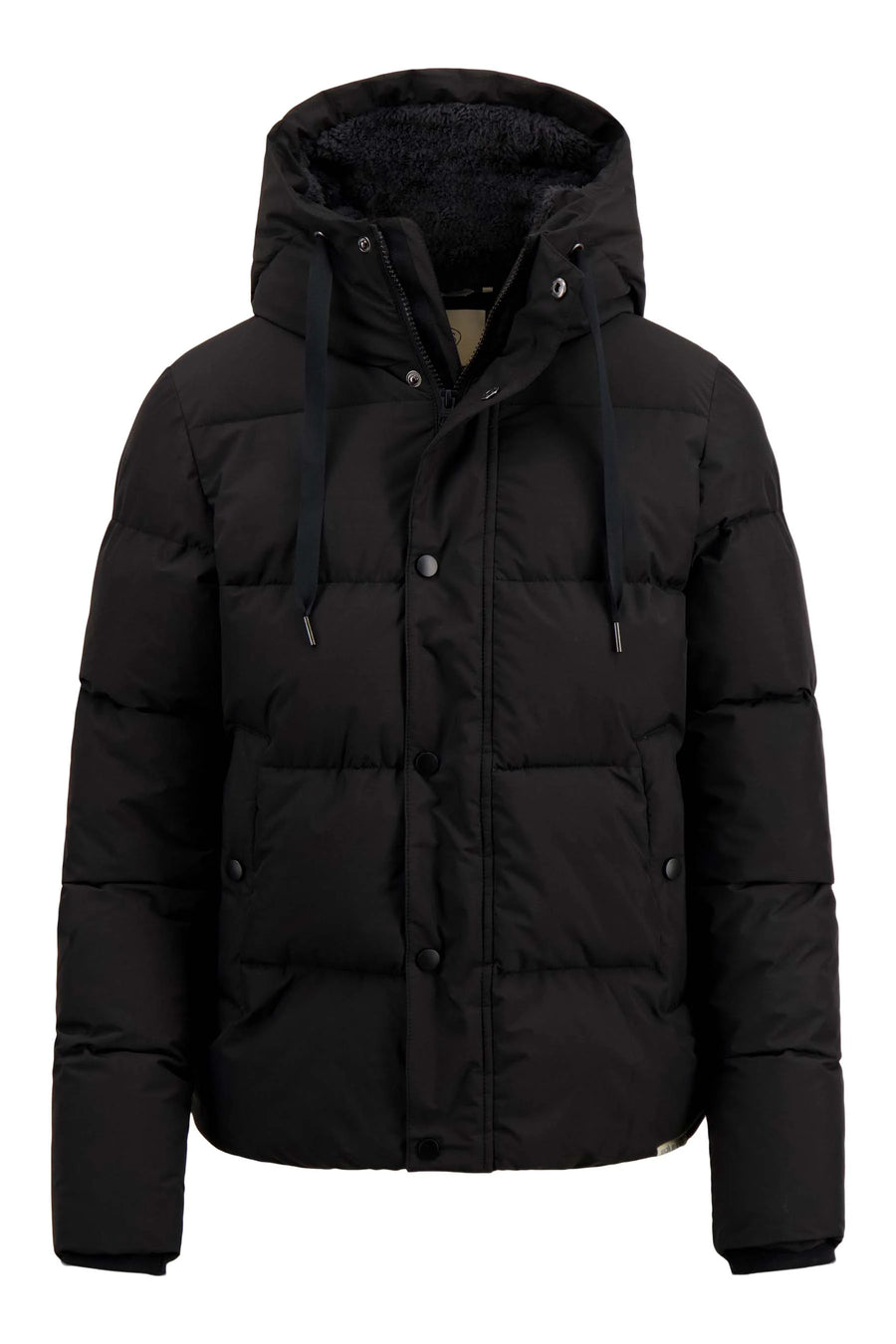 Jas Zusss - Korte Bubble coat met teddy details