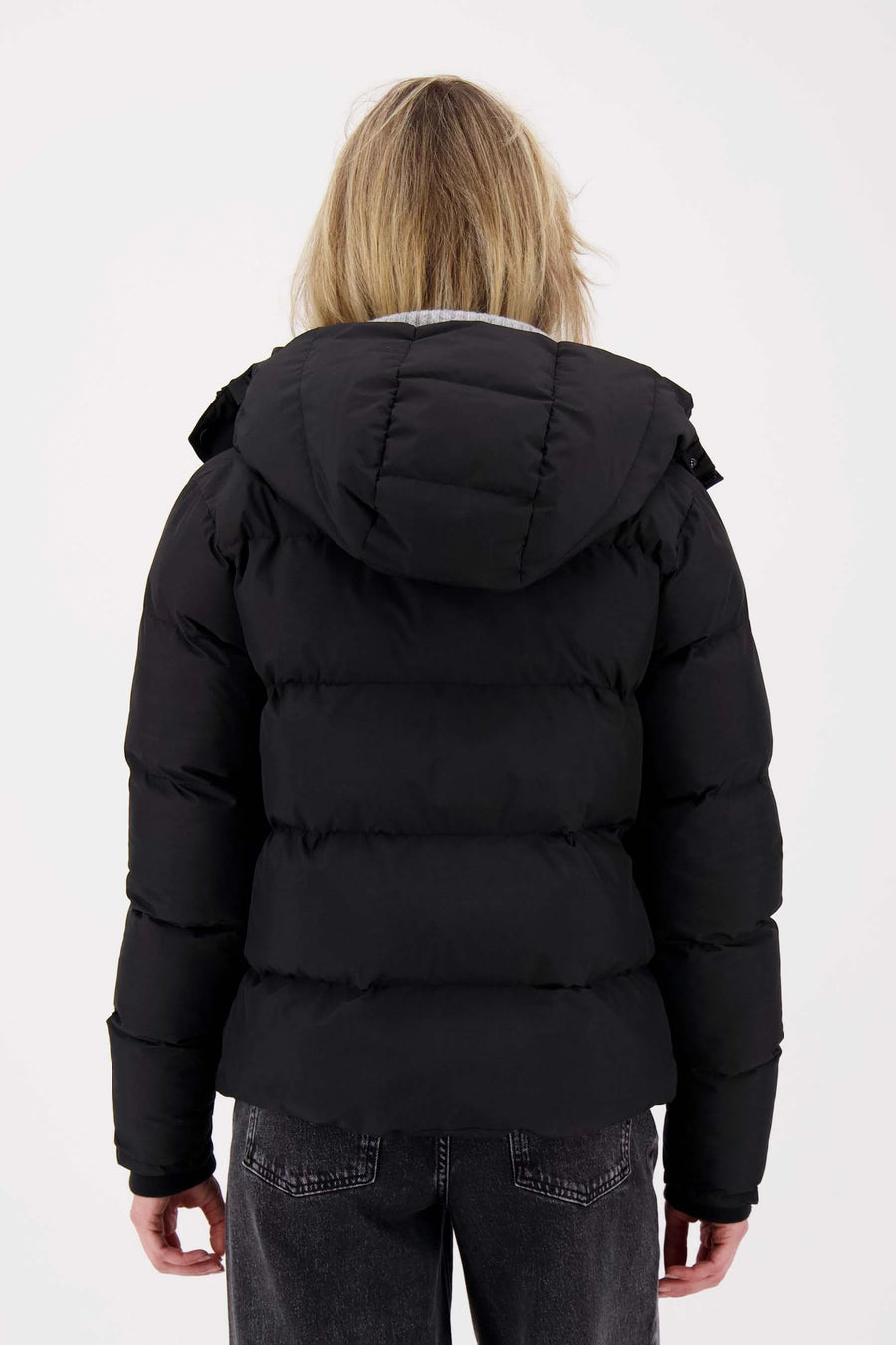 Jas Zusss - Korte Bubble coat met teddy details