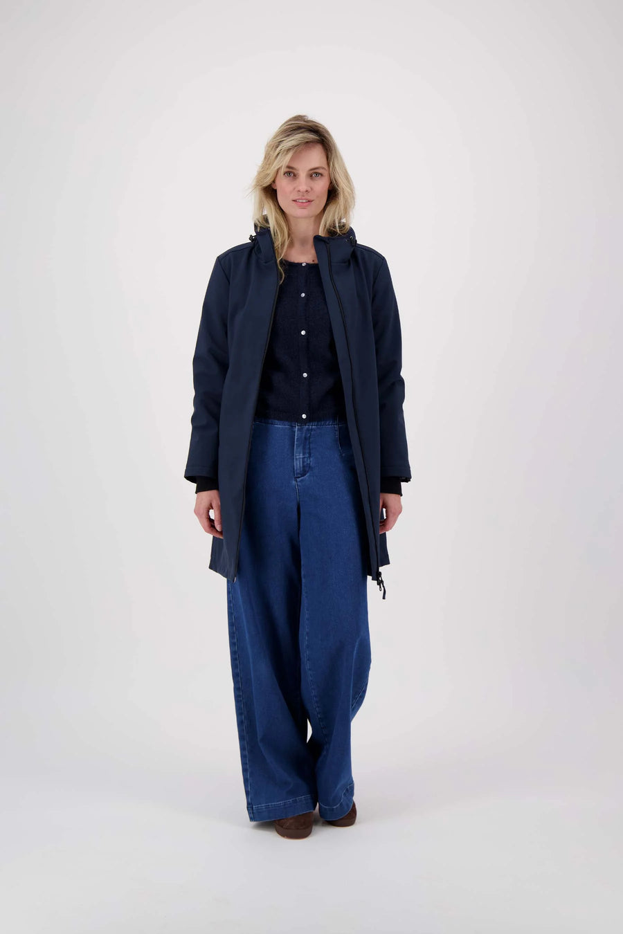 Jas Zusss - Lange softshell jas