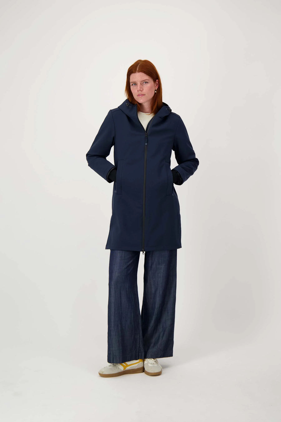 Jas Zusss - Lange softshell jas