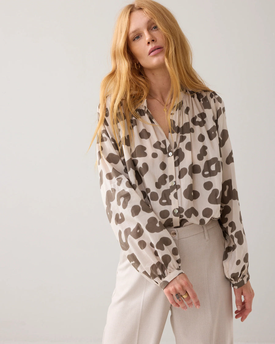 Luchtige wijde blouse  - Summum - 2s3360-12267