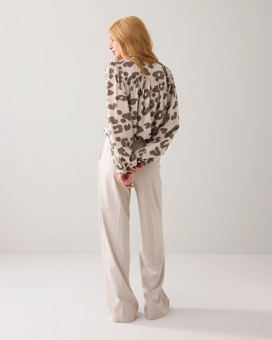 Luchtige wijde blouse  - Summum - 2s3360-12267