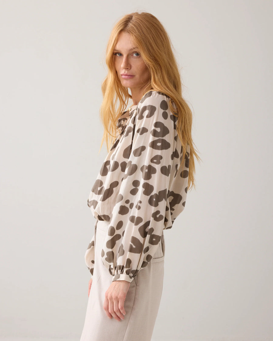 Luchtige wijde blouse  - Summum - 2s3360-12267