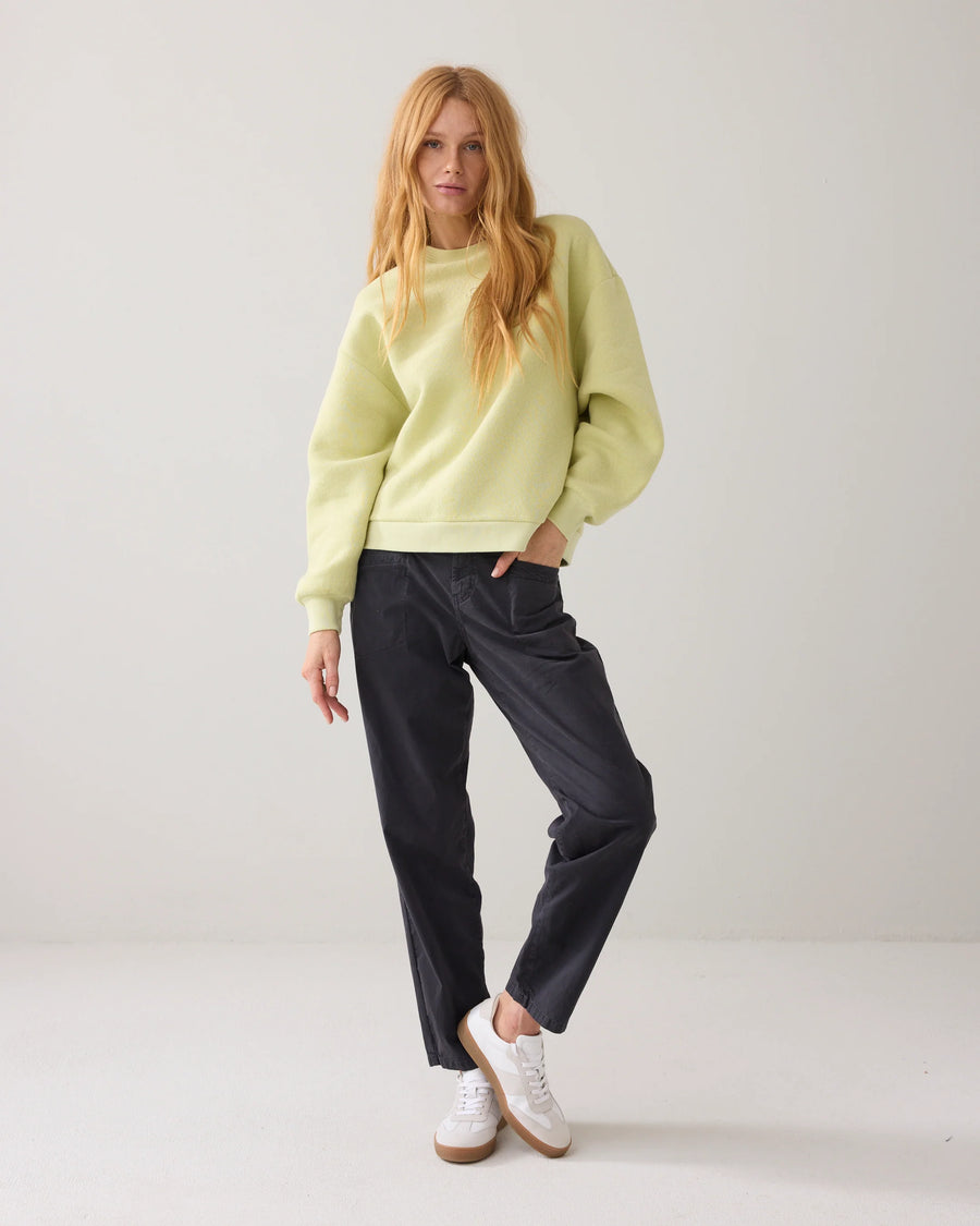 Casual sweater met strass logo - Summum - 3s5067-30413