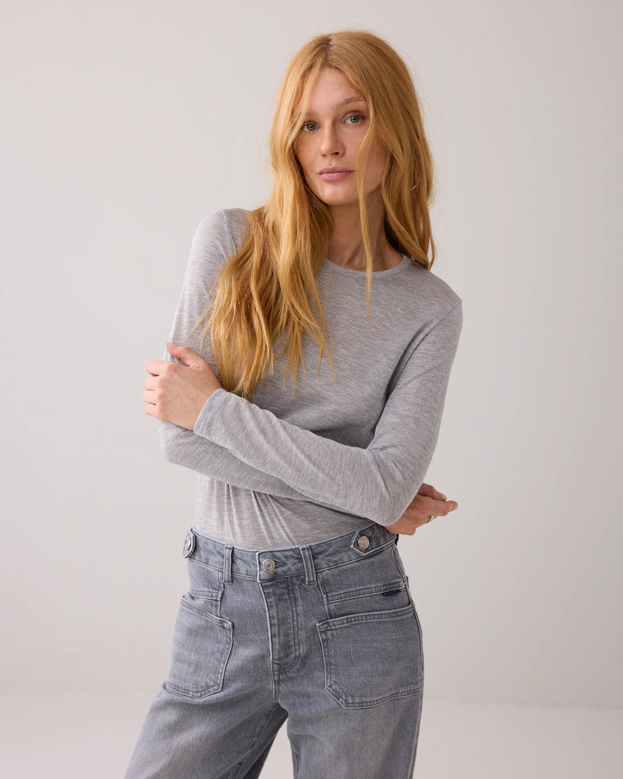 Summum - Fitted longsleeve Italiaanse fabric - 3S5170-30644