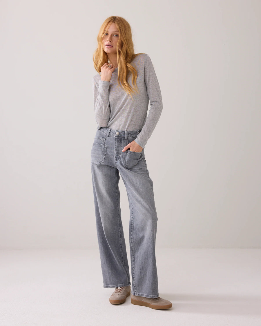 Summum - Fitted longsleeve Italiaanse fabric - 3S5170-30644