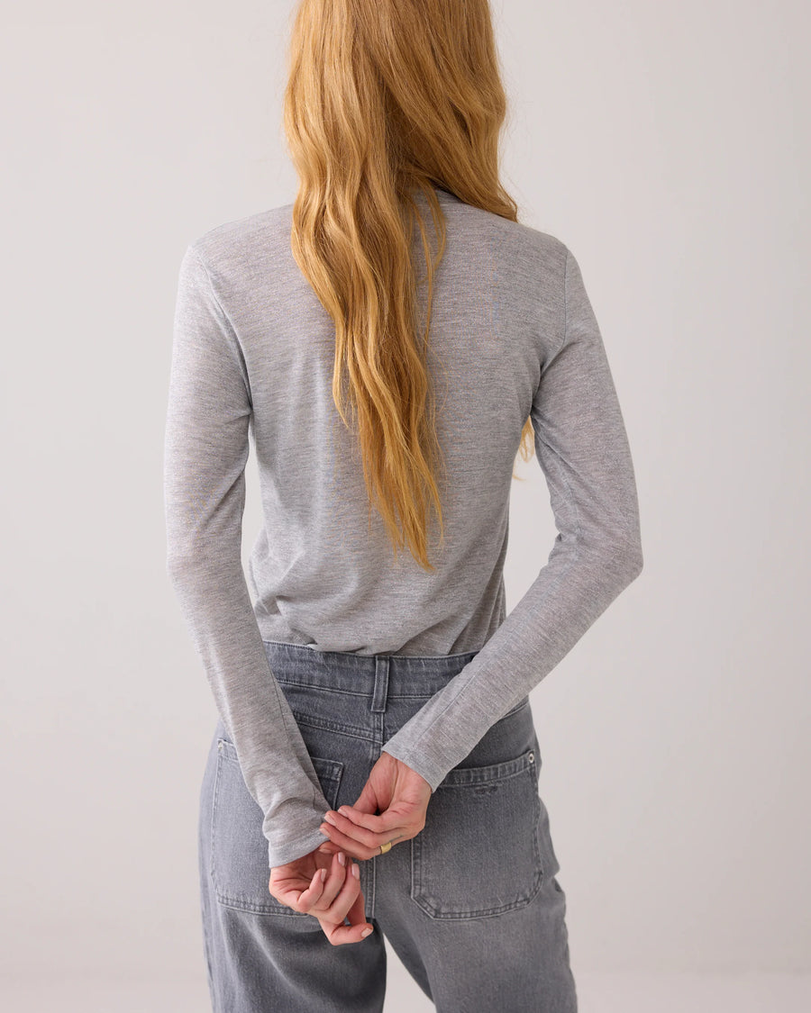 Summum - Fitted longsleeve Italiaanse fabric - 3S5170-30644