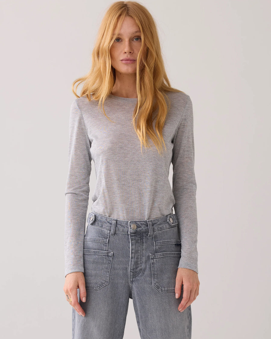 Summum - Fitted longsleeve Italiaanse fabric - 3S5170-30644