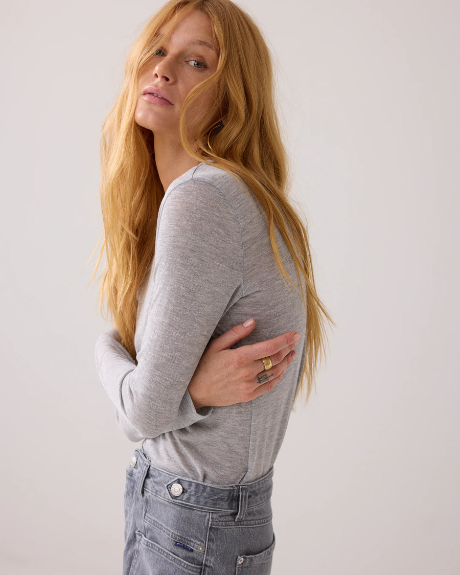 Summum - Fitted longsleeve Italiaanse fabric - 3S5170-30644
