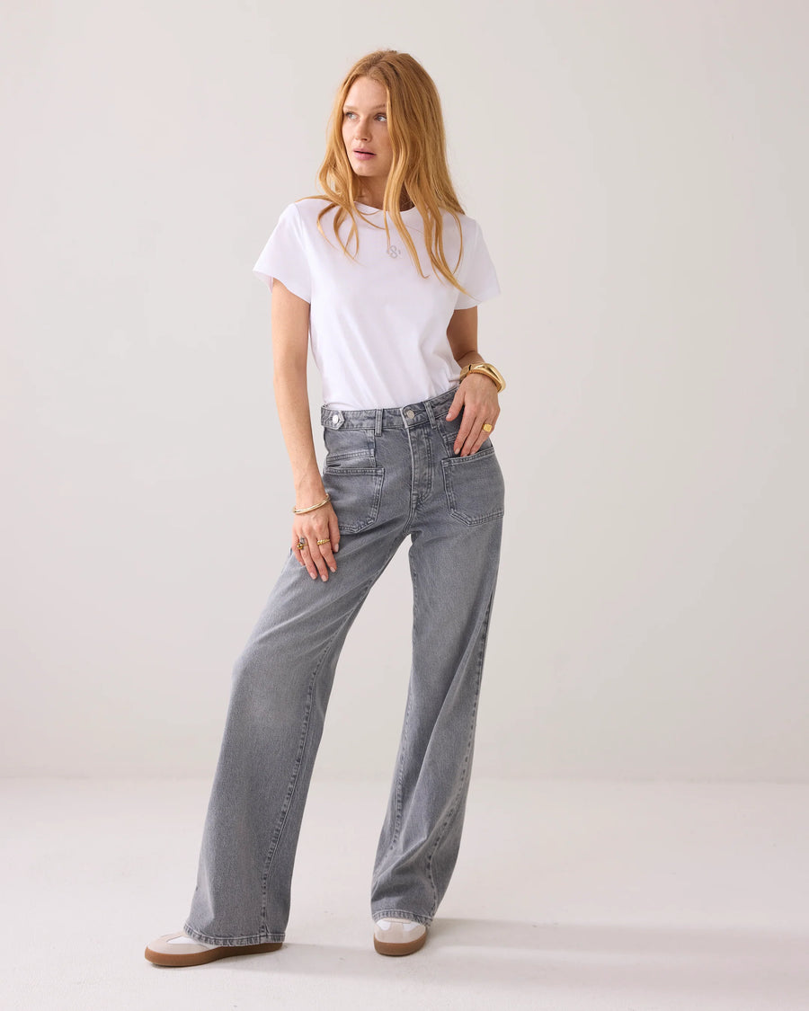 Summum - Jeans wijde pijpen - 4s2712-5196