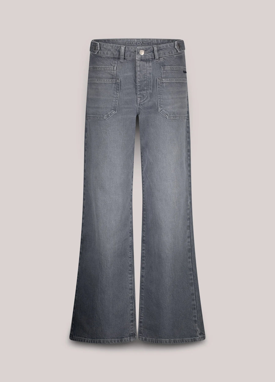 Summum - Jeans wijde pijpen - 4s2712-5196