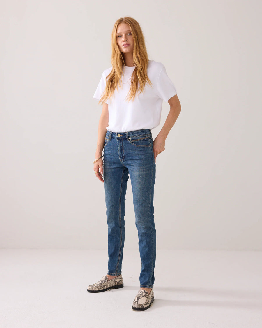 Summum - Tapered jeans soft stretch - 4s2748-5127
