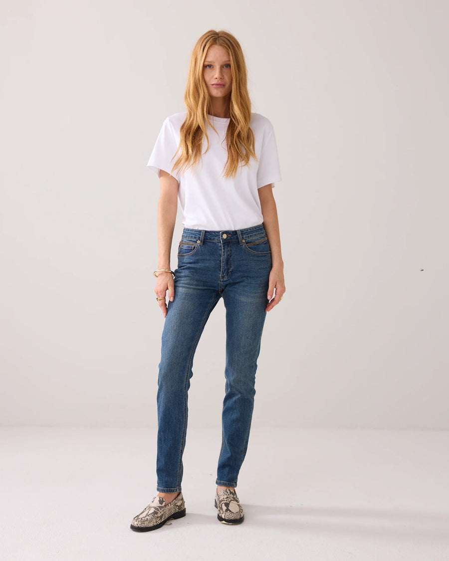 Summum - Tapered jeans soft stretch - 4s2748-5127