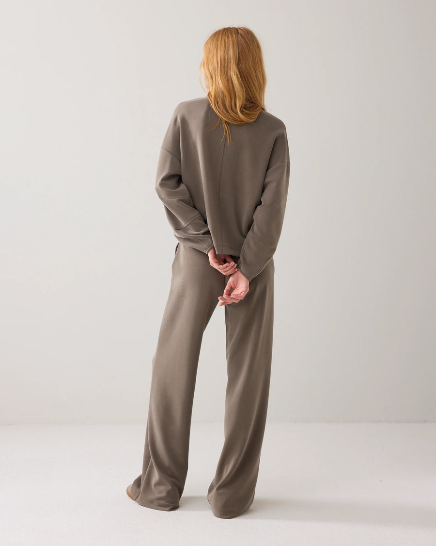 Scuba broek met pintuck - Summum - 4s2879-30606