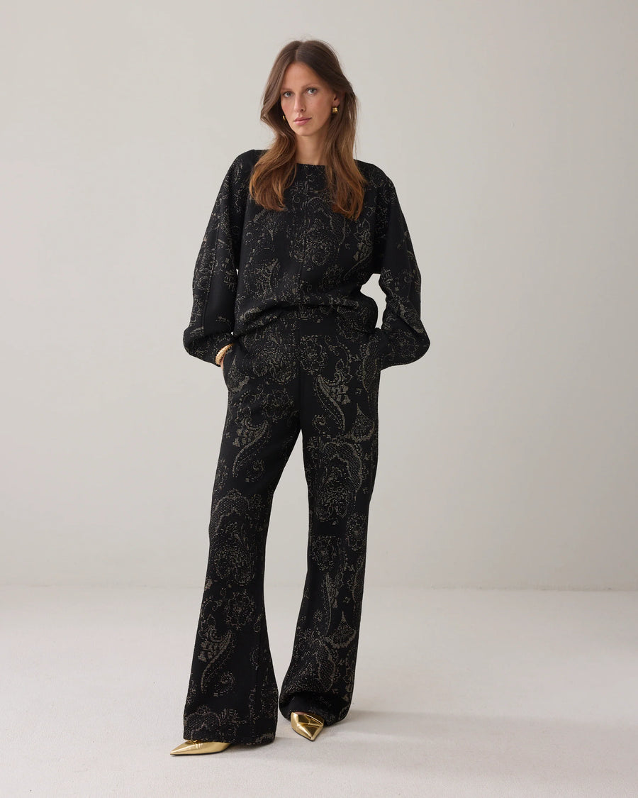 Summum - Pants foam jacquard - 4s2904-30735