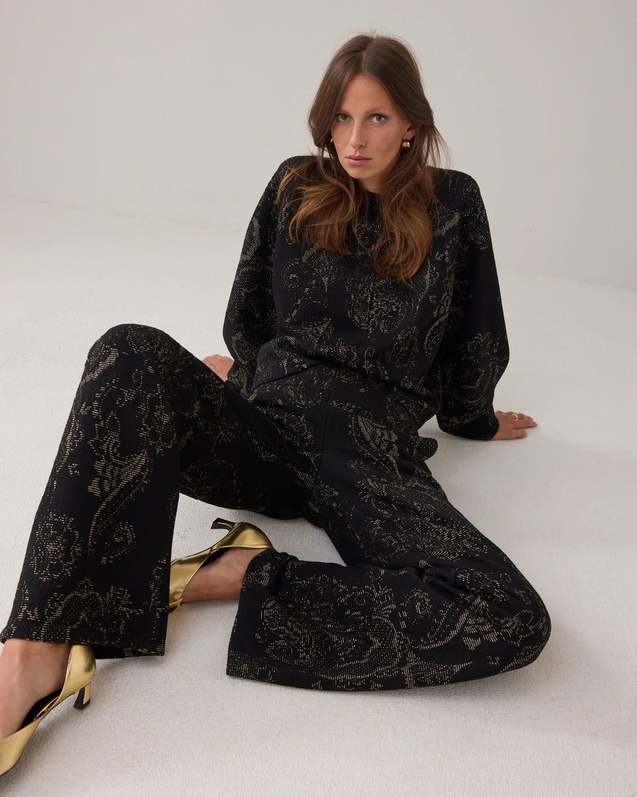 Summum - Pants foam jacquard - 4s2904-30735