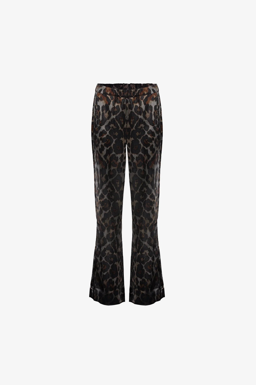 Geisha dames pantalon met leopard print - 51682-20