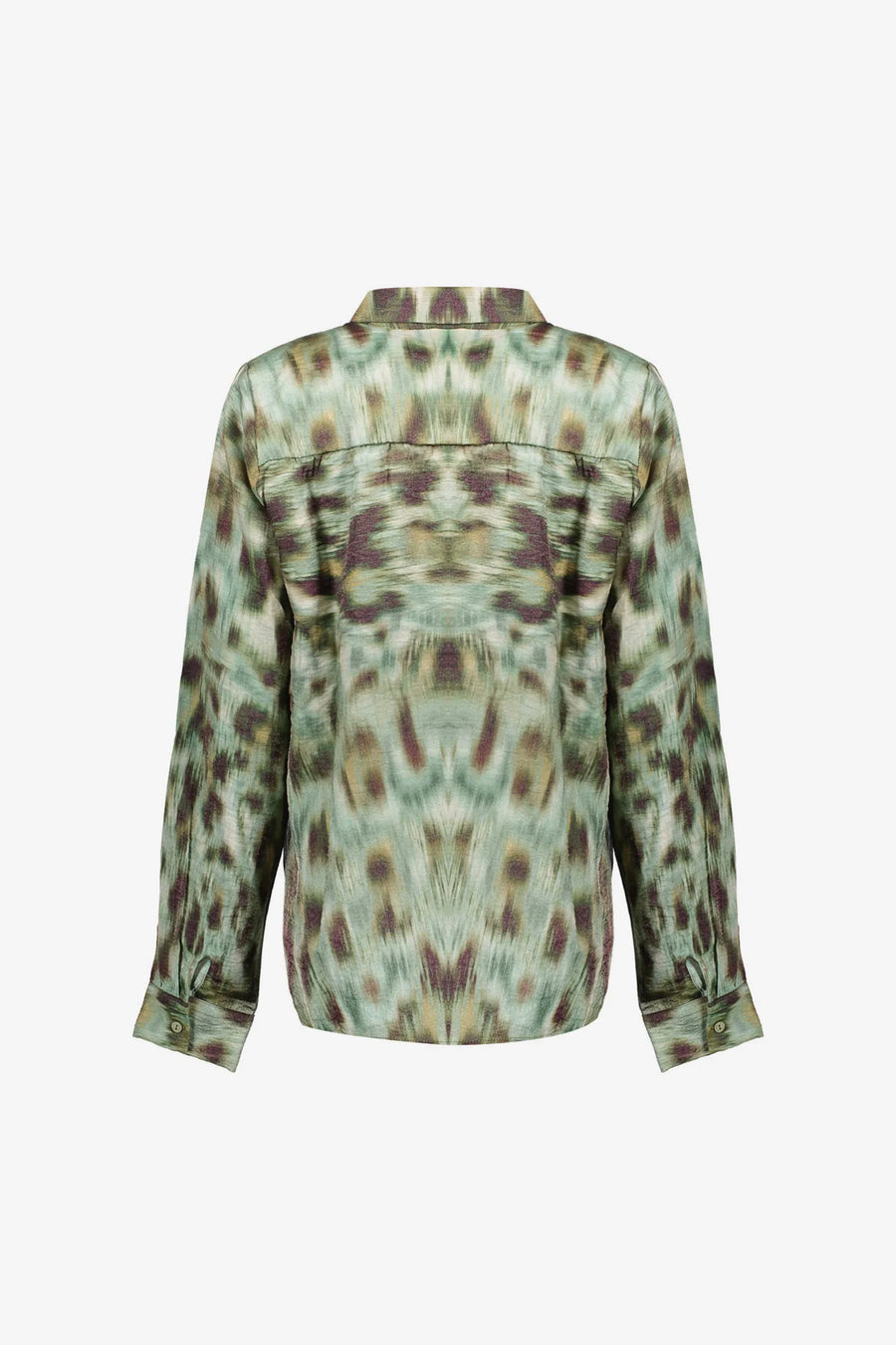 Geisha dames blouse met aquarelprint - 53659-20