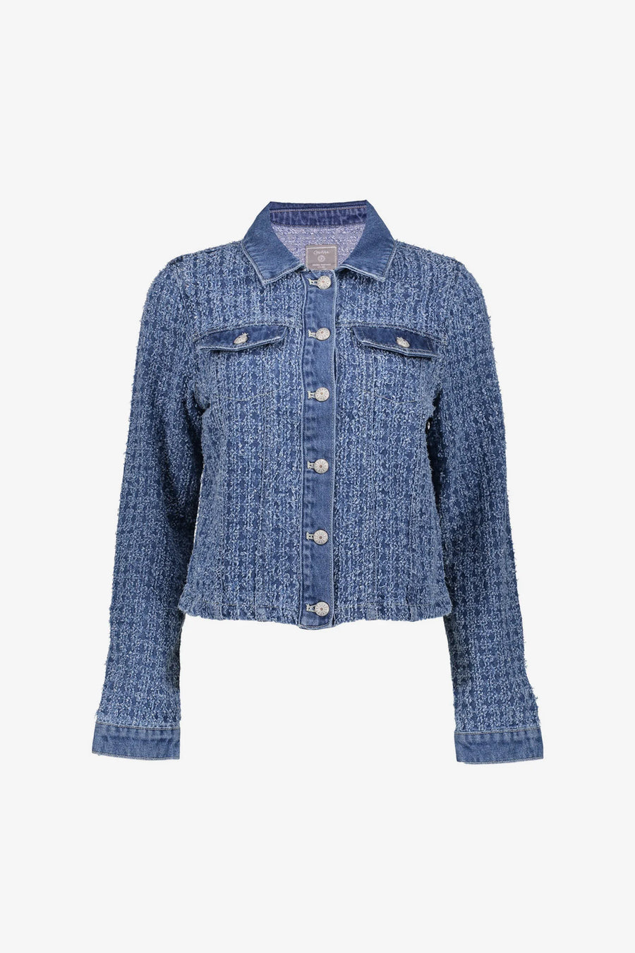 Geisha dames boucle denim jacket - 55532-10