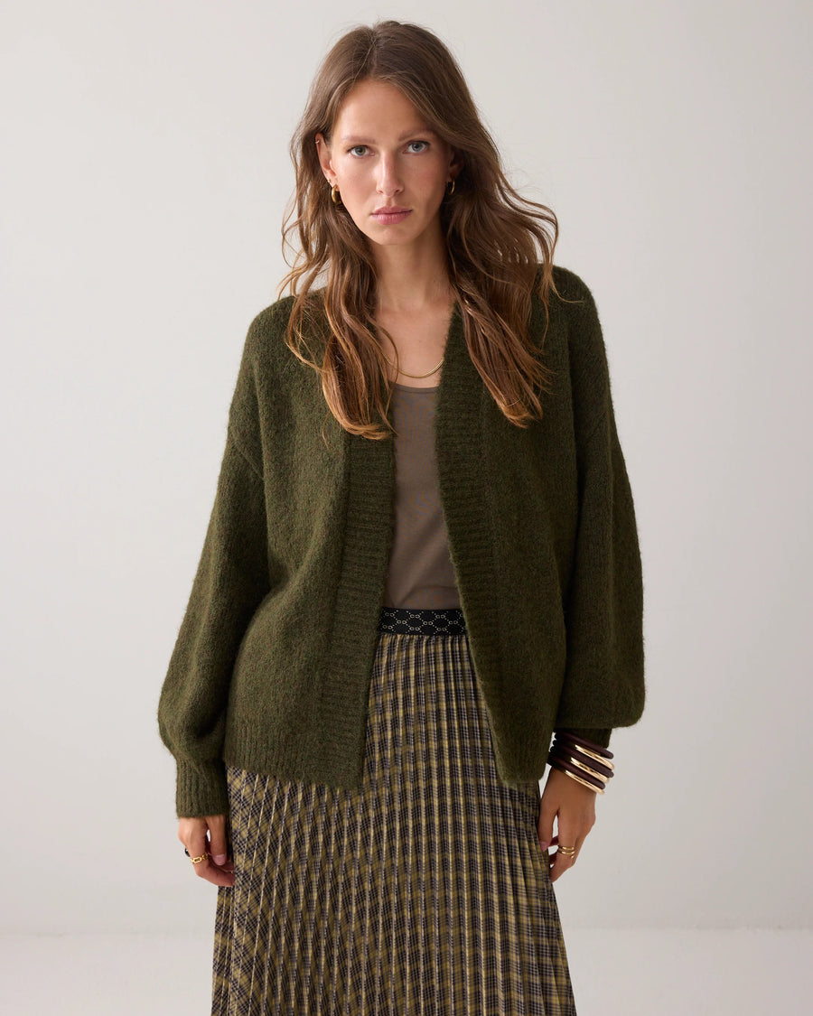 Zacht vest met pofmouwen - Summum - 7s5844-7997