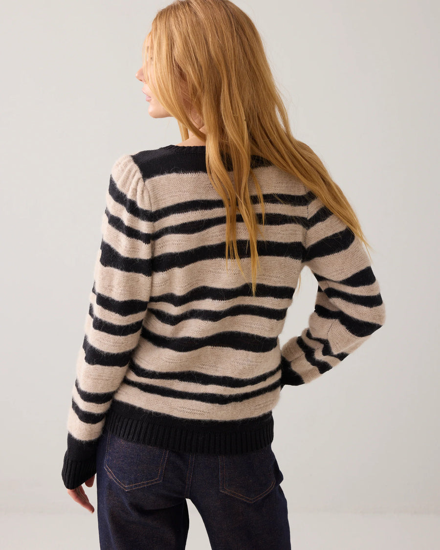 Summum - Gestreepte trui alpacablend -7s7955-70048