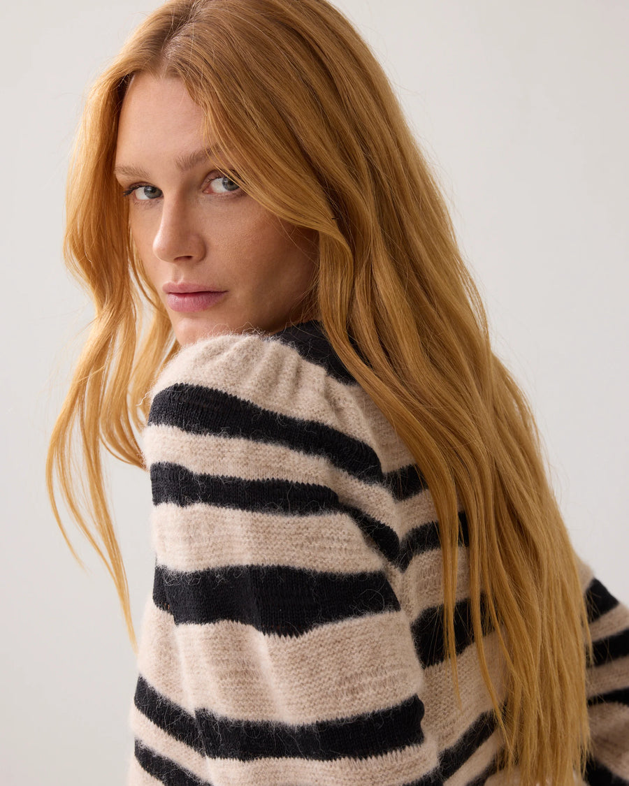 Summum - Gestreepte trui alpacablend -7s7955-70048