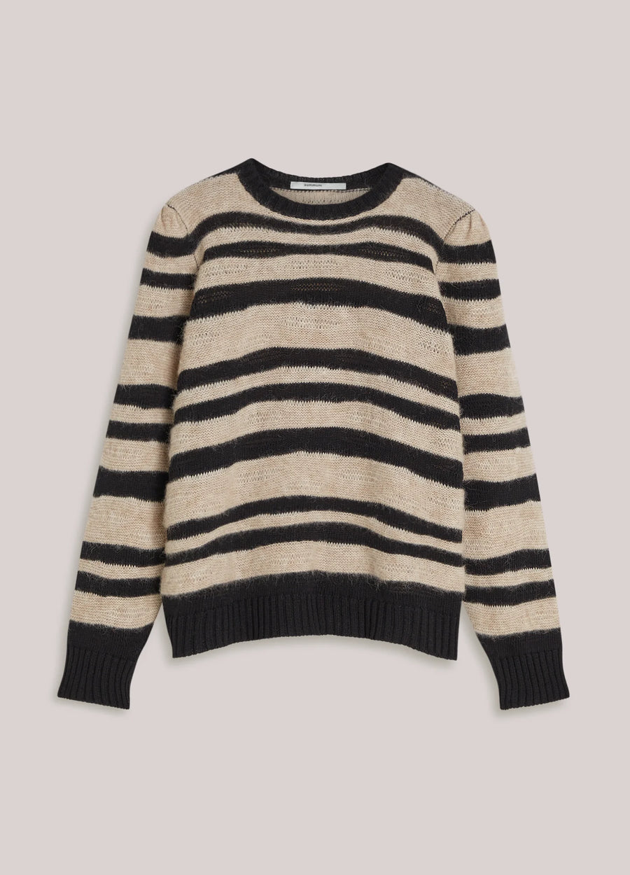 Summum - Gestreepte trui alpacablend -7s7955-70048
