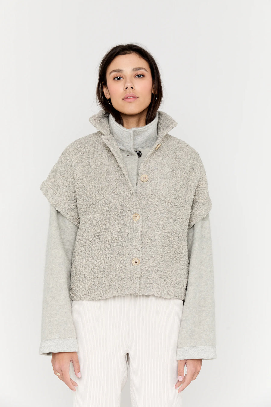 Moscow Dames Gilet Pelle - 89-11