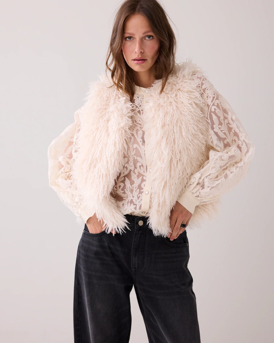 Gilet Faux fur - Summum -  9s140-12299
