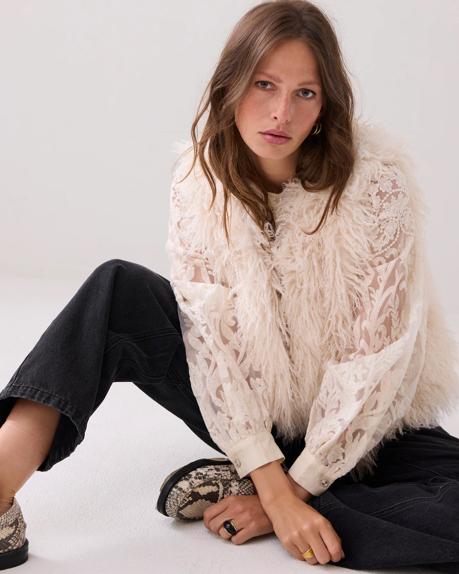 Gilet Faux fur - Summum -  9s140-12299