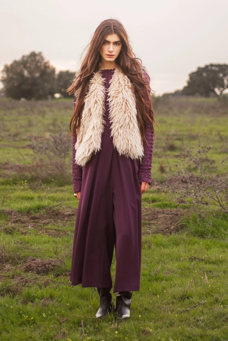 Gilet Faux fur - Summum -  9s140-12299