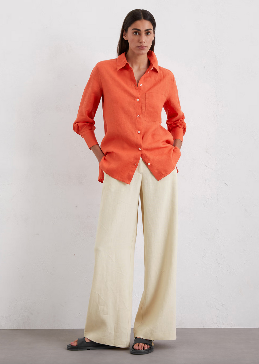 Linnen blouse 